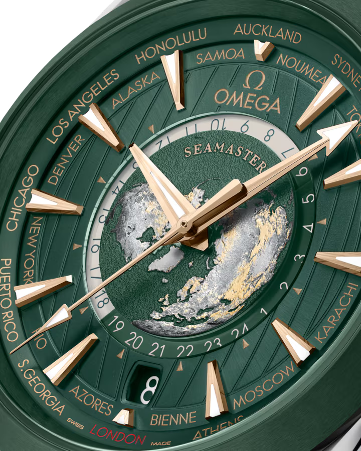 Omega Speedmaster Aqua Terra 150M GMT Worldtimer Co-Axial Master Chronometer 43mm 220.32.43.22.10.001 - Image 4