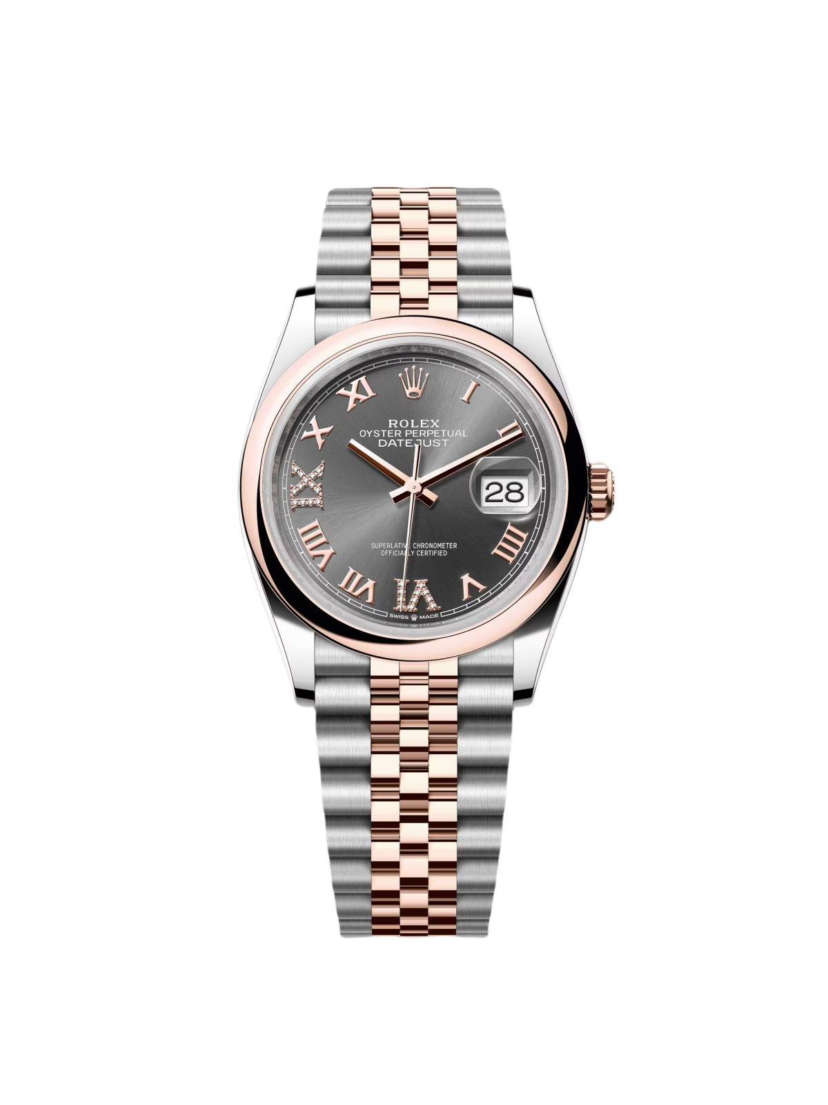 Rolex Datejust 126201 Slate Dial 36mm
