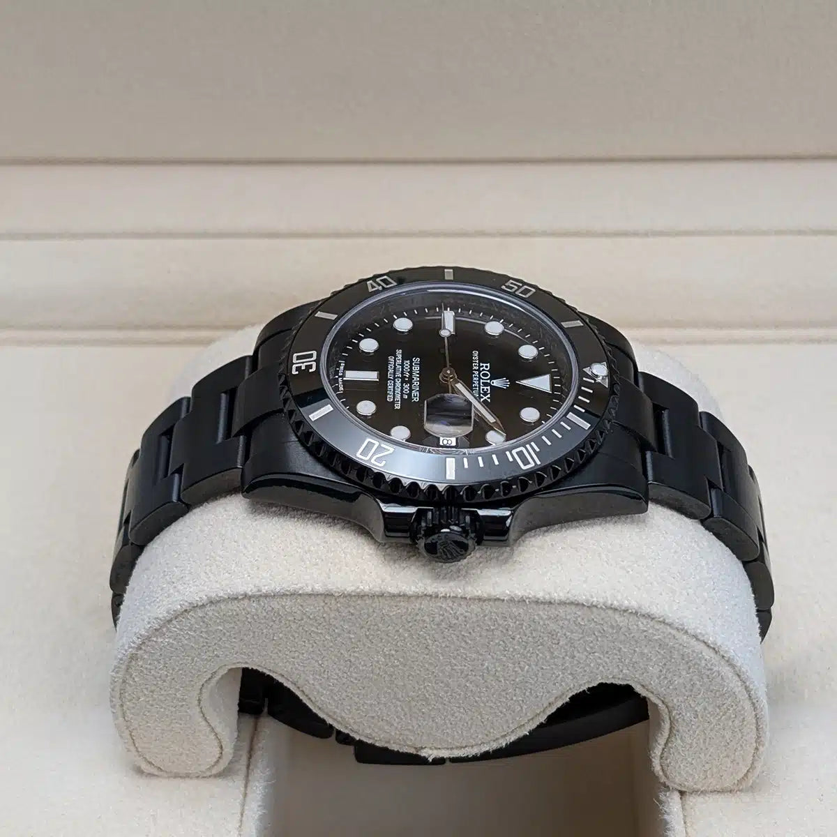 Rolex Submariner 40mm 116610LN Black Dial Black PVD Oyster Bracelet Watch - Image 4
