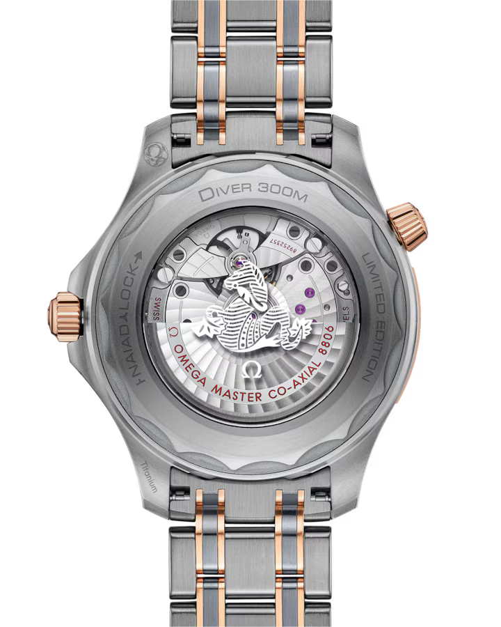 Omega Seamaster Diver 300M 42mm Grey Dial Titanium �?tantalum �?Sedna�?18k Rose Gold Bracelet 210.60.42.20.99.001 - Image 3