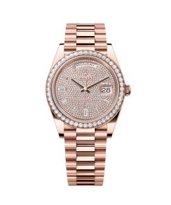Rolex Day-Date 40mm Diamonds Paved Dial 228345rbr-0002