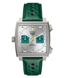 TAG Heuer Monaco Chronograph Racing Green 39mm Mens Watch CAW218E.FC6565