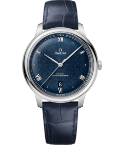 Omega De Ville Prestige 40 mm Blue Dial Stainless Steel Strap 434.13.40.20.03.001