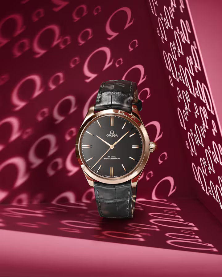 Omega De Ville Trésor 40mm Grey Dial Sedna�?18k Rose Gold Strap 435.53.40.21.06.001 - Image 3