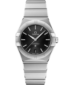 Omega Constellation 36mm Black Dial Stainless Steel Bracelet 131.10.36.60.01.001