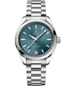 Omega Seamaster Aqua Terra SHADES 34mm Lagoon green Dial Stainless Steel Bracelet 220.10.34.20.10.001