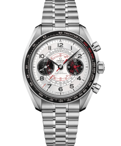 Omega Speedmaster Chronoscope Silver Dial 43mm Stainless Steel Bracelet 329.30.43.51.02.002