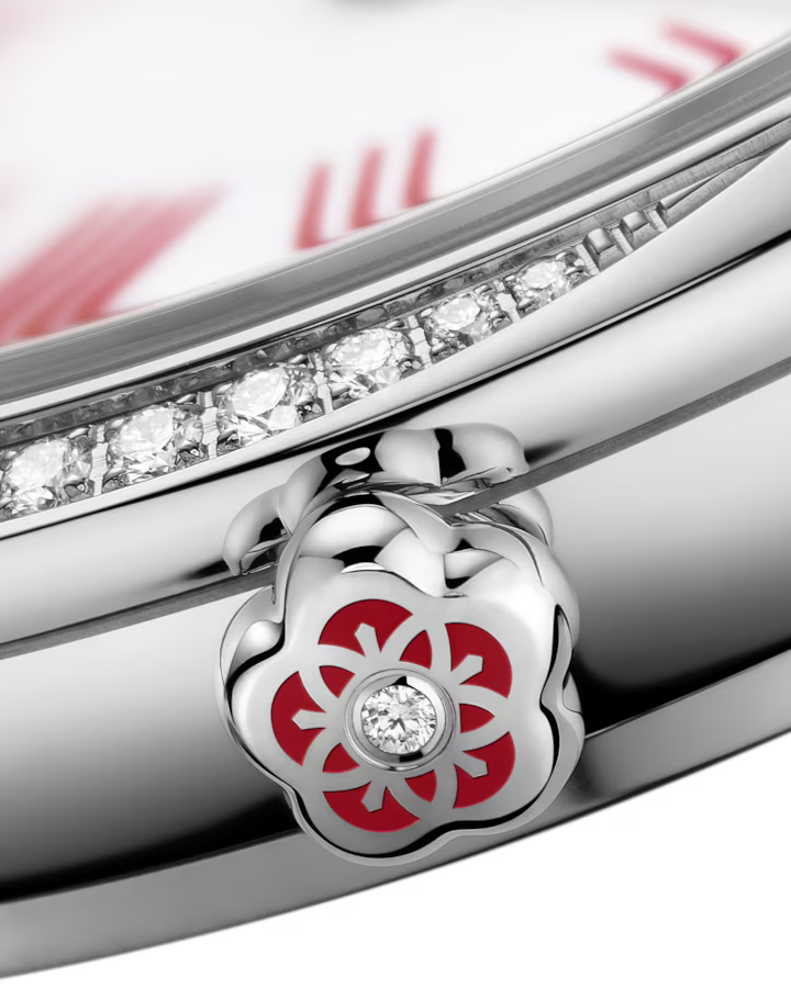 Omega De Ville Mini Trésor 26mm White Dial with Diamonds Stainless Steel Strap 428.17.26.60.04.003 - Image 4