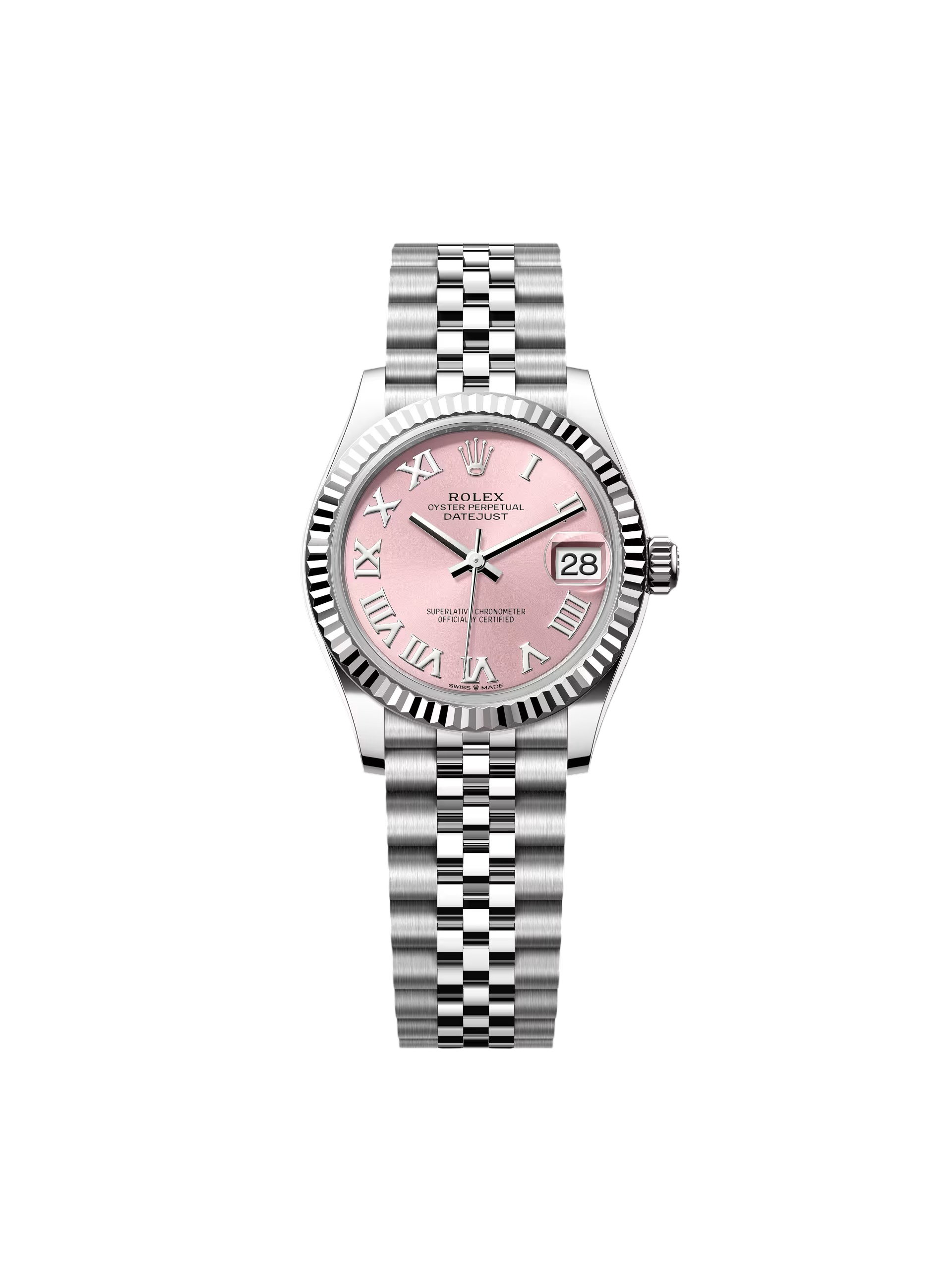 Rolex Datejust m278274-0019/0020 Pink 31mm Dial Oyster Watch - Image 2