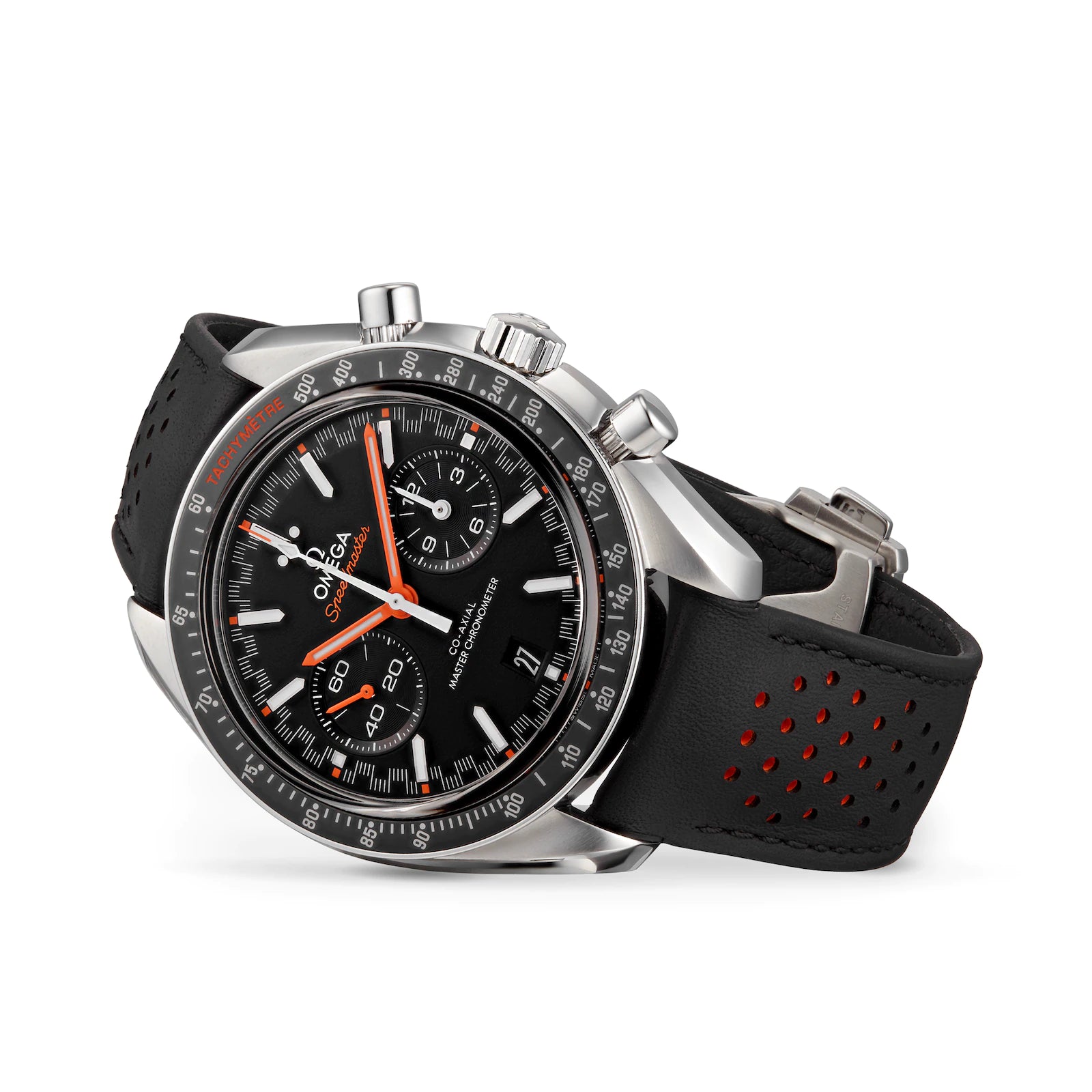 Omega Speedmaster Super Racing Black Dial 44.25mm Stainless Steel Strap 329.32.44.51.01.001 - Image 5