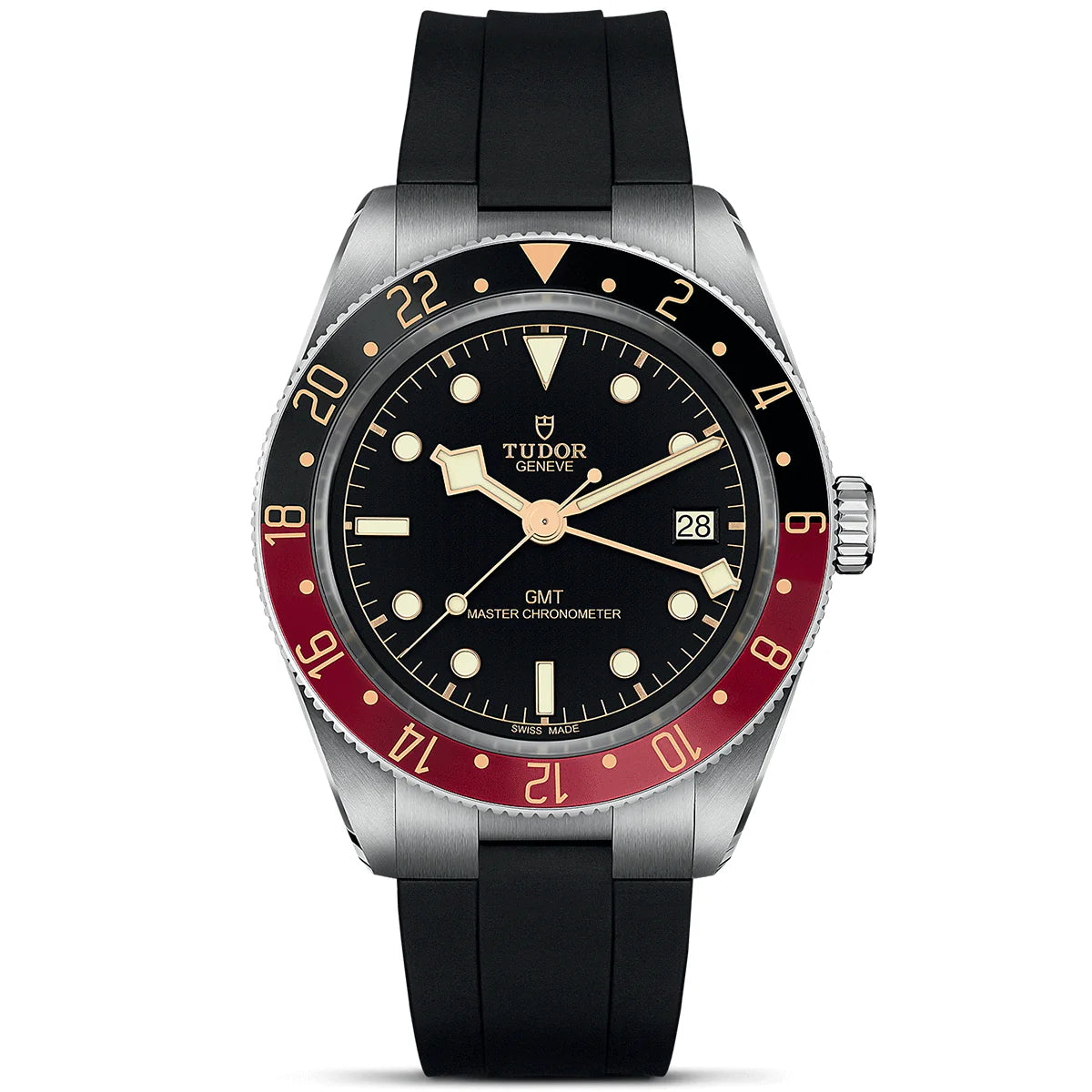 TUDOR Black Bay 58 GMT 39mm Black/Red Bezel Automatic Strap Watch M7939G1A0NRU-0002
