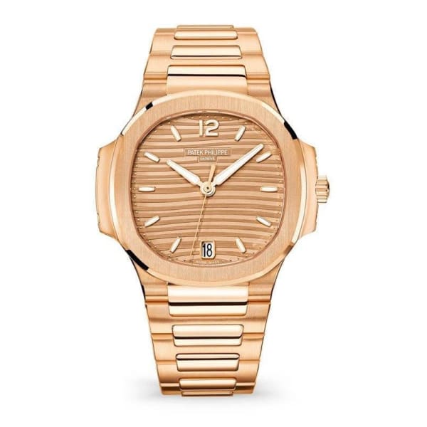Patek Philippe Nautilus Rose Gold 7118-1R-010 with Golden Brown Opaline dial - Image 6