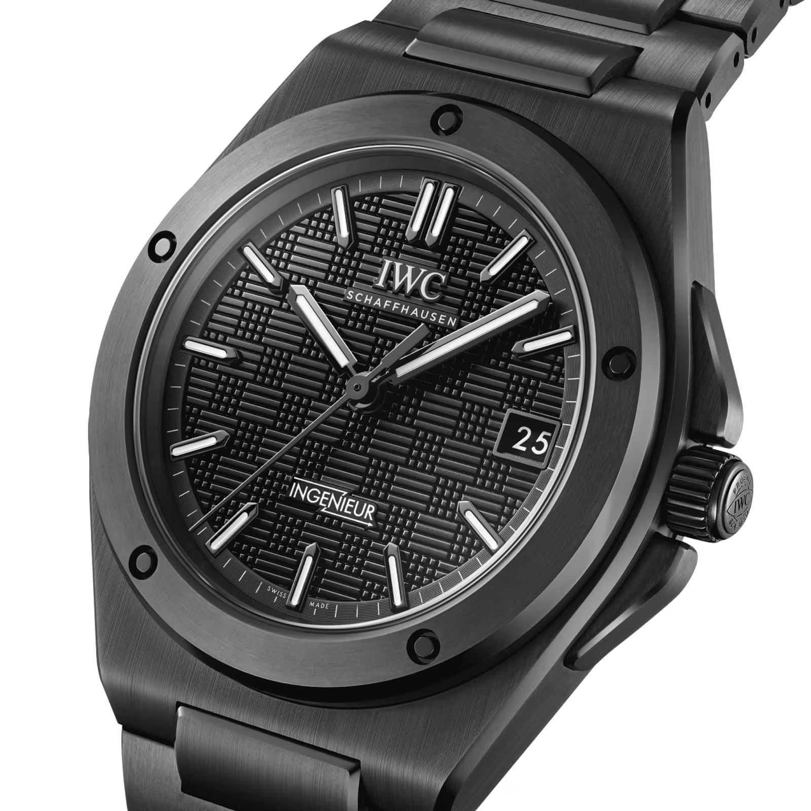 IWC Ingenieur Automatic 42mm Mens Watch Black IW338903 - Image 3