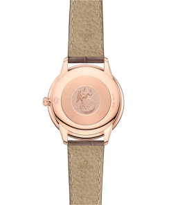 Alternative view of Omega De Ville Prestige 30mm White Dial with Diamonds Sedna�?18k Rose Gold Strap 434.53.30.60.55.001