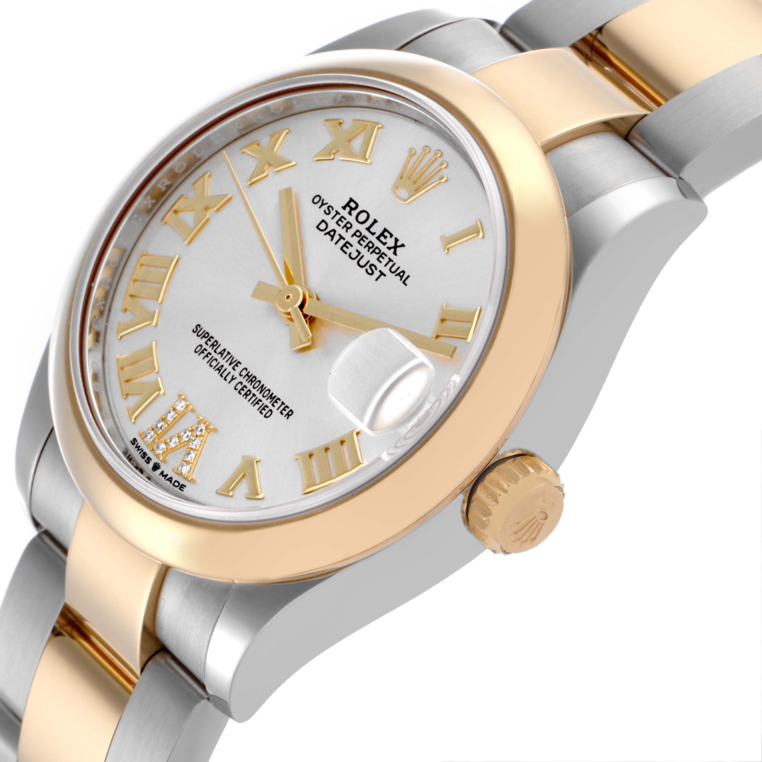 Rolex Datejust m278243-0003/0004 31mm Silver Dial Yellow Rolesor Oyster Watch - Image 7
