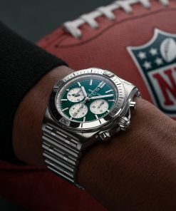 Alternative view of Breitling Chronomat B01 42 NFL Philadelphia Eagles Edition AB01342B1L4A1