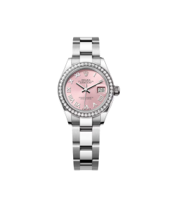Rolex Lady-Datejust 28mm 279384RBR Pink Dial Oyster Bracelet