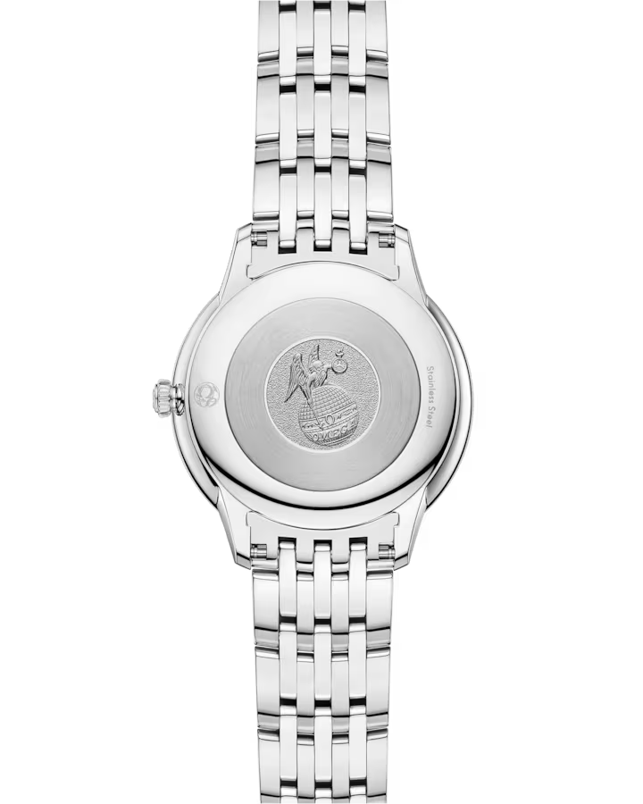 Omega De Ville Prestige 30 mm Silver Dial Stainless Steel Bracelet 434.10.30.60.02.001 - Image 4
