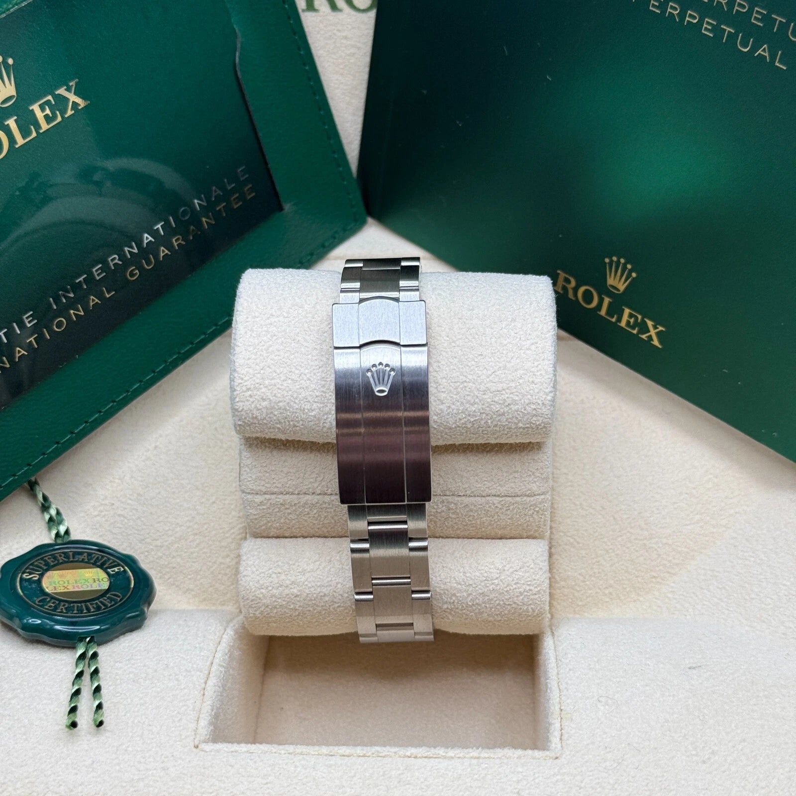 Rolex Oyster Perpetual 28mm 276200-0009 Pink Dial Oyster Stainless Steel Bracelet - Image 4