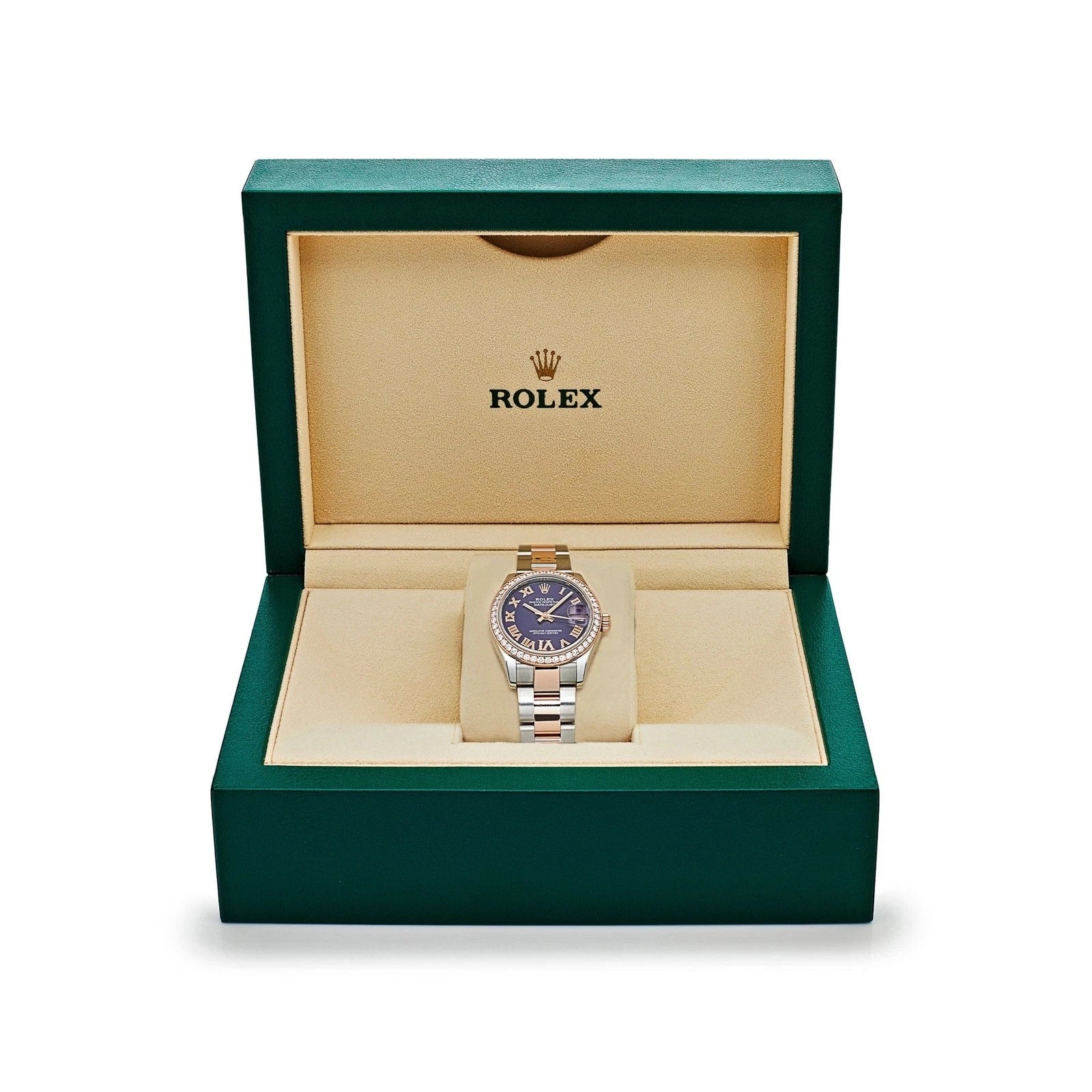 Rolex Datejust m278381-0015/0016 Aubergine Roman Dial 31mm Oyster Bracelet - Image 4