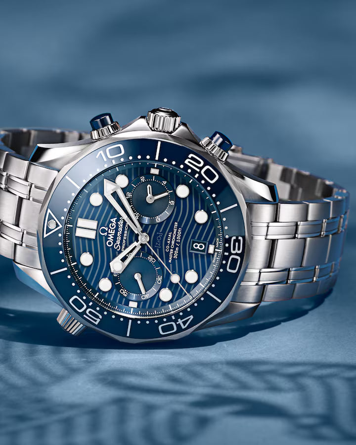 Omega Seamaster Diver 300M 44mm Blue Dial Stainless Steel Bracelet 210.30.44.51.03.001 - Image 9