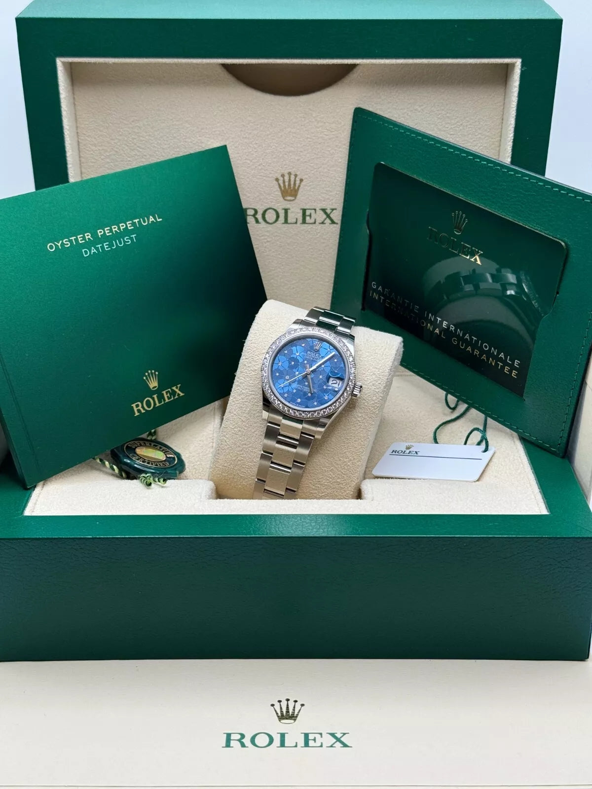 Rolex Datejust m278384RBR-0039/0040 Azzurro Blue 31mm Dial Oyster Watch - Image 11