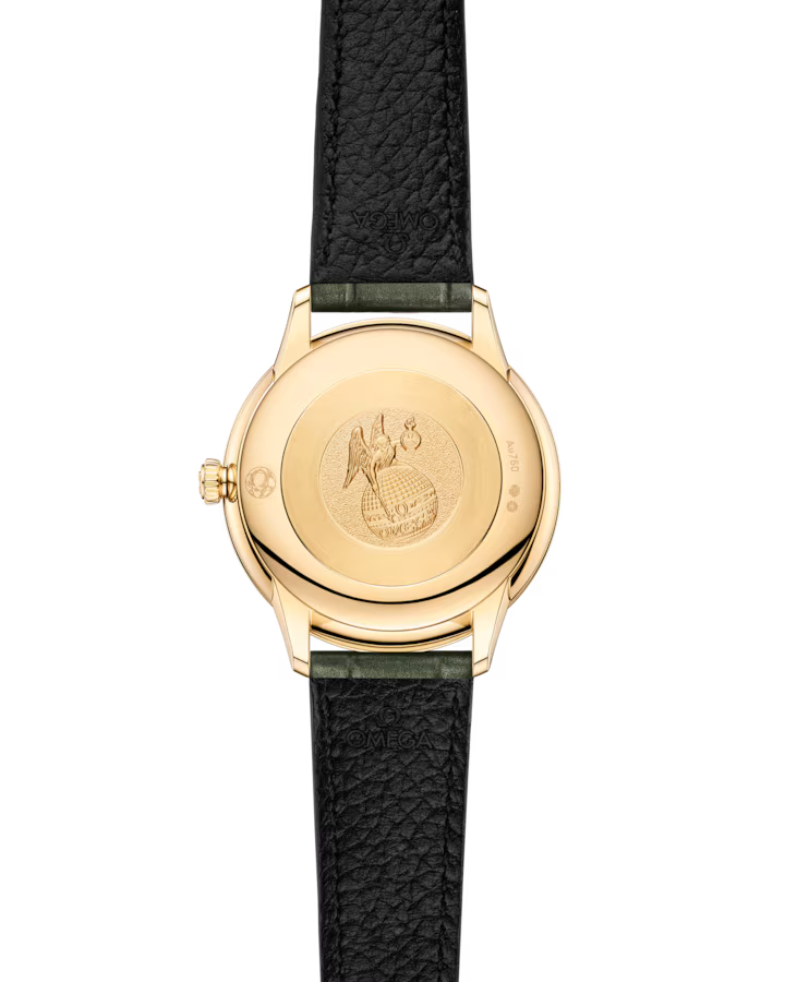 Omega De Ville Prestige 27.5mm White Dial with Diamonds 18k Yellow Gold Strap 434.58.28.60.55.002 - Image 2
