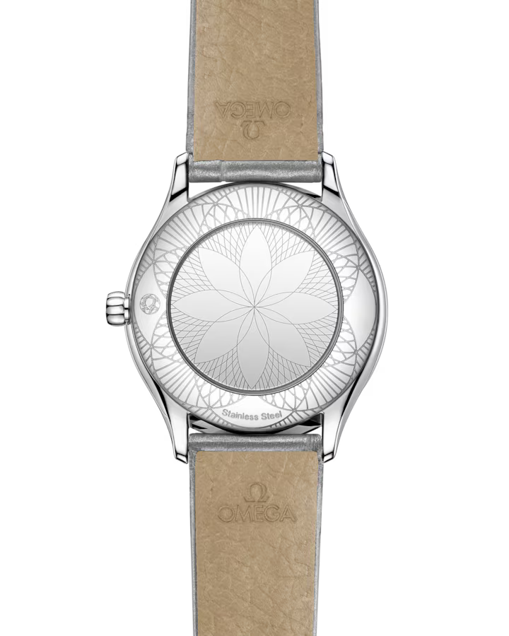 Omega De Ville Mini Trésor 26mm White Dial with Diamonds Stainless Steel Strap 428.18.26.60.04.001 - Image 6