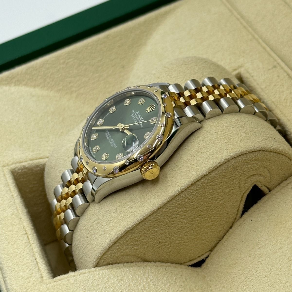 Rolex Datejust 31mm 278343RBR Olive Green Dial Yellow Rolesor Oyster Watch - Image 5