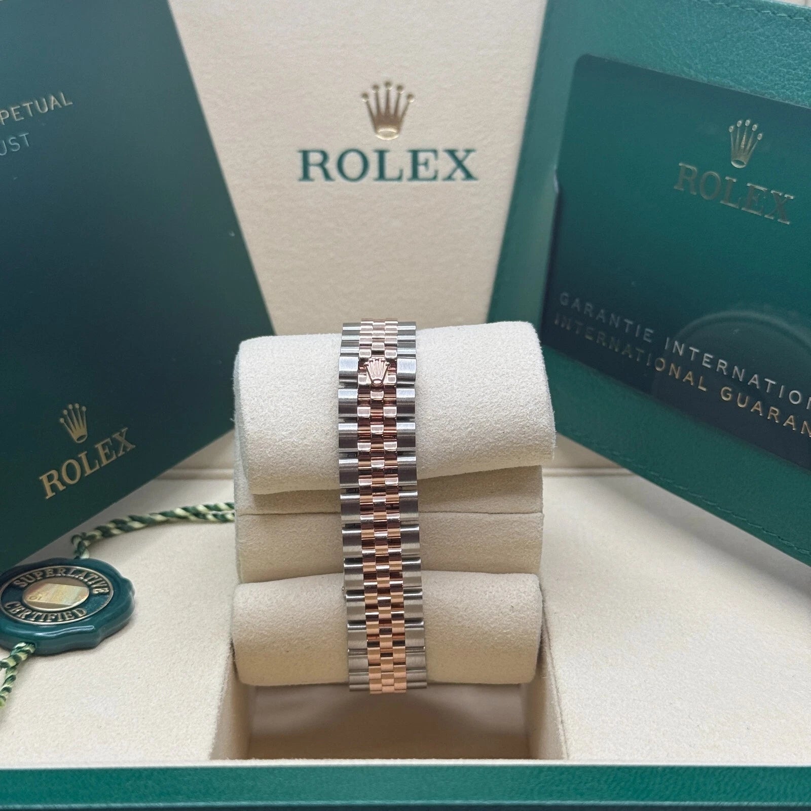 Rolex Lady-Datejust 28mm 279381RBR Rose Diamond Dial Oyster Bracelet - Image 5