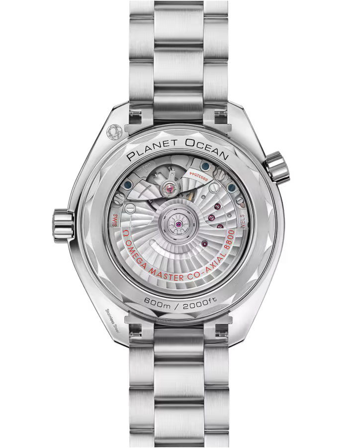 Omega Seamaster Planet Ocean 600M 39.5mm Black Dial Stainless Steel Bracelet 215.30.40.20.03.001 - Image 5