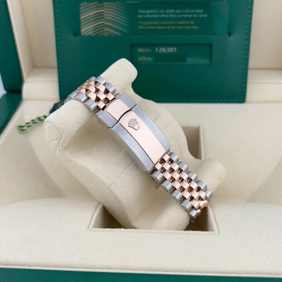 Rolex Datejust 41mm 126301 Sundust Slate Roman Dial Oyster Bracelet - Image 10