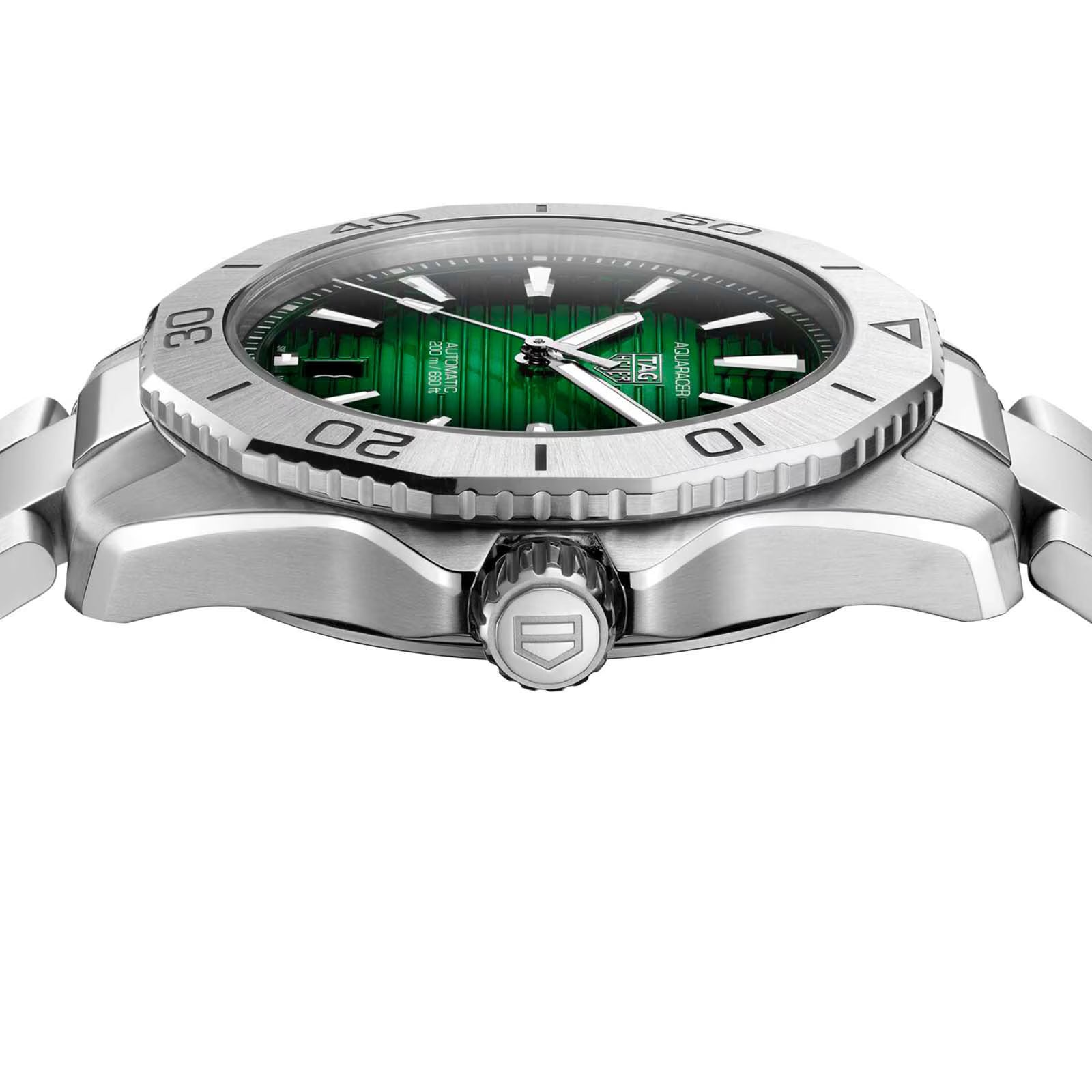TAG Heuer Aquaracer Professional 200 40mm Mens Watch Green WBP2115.BA0627 - Image 6