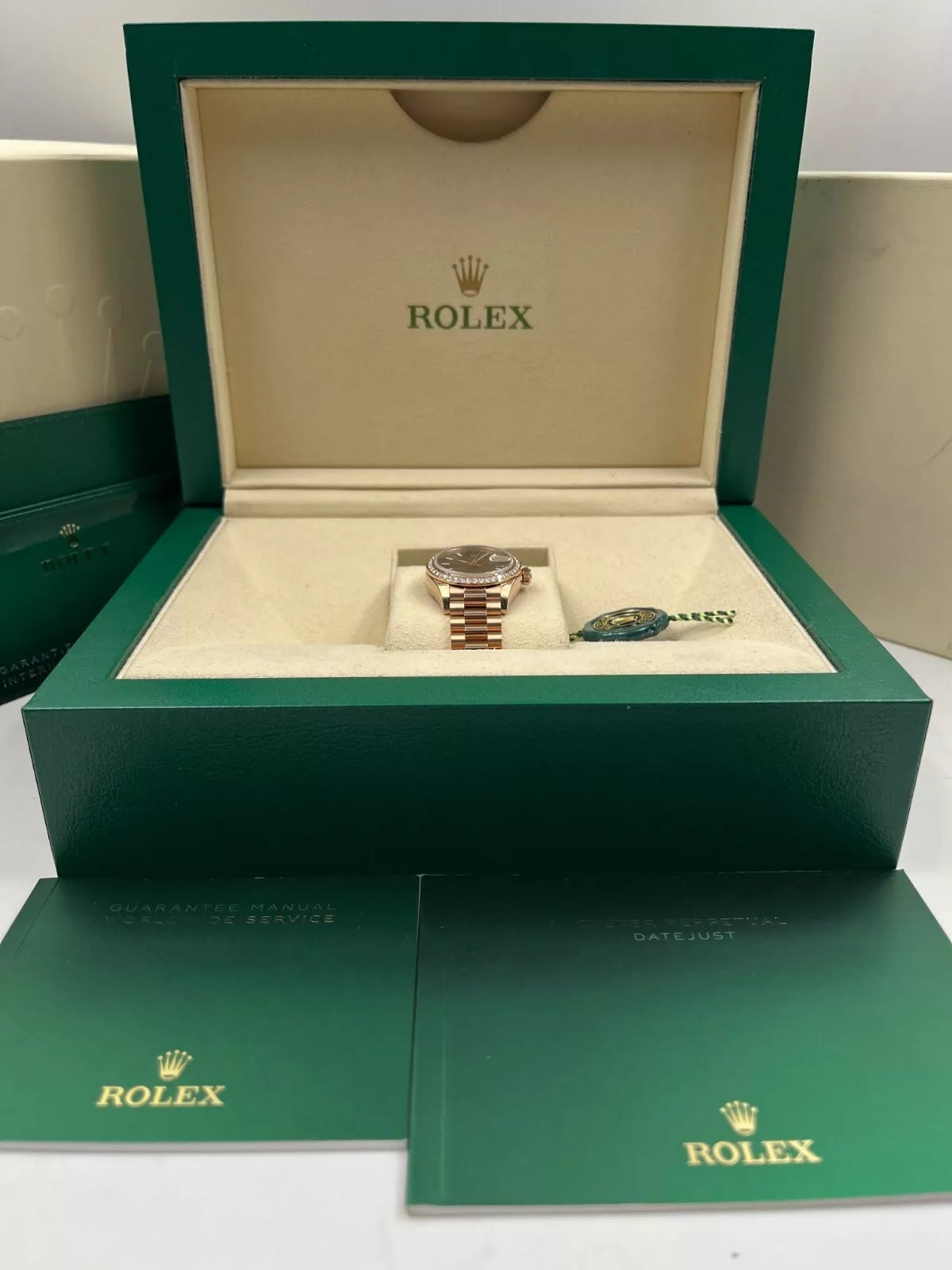 Rolex Lady-Datejust 28mm 279135RBR Chocolate Dial Jubilee Bracelet - Image 12