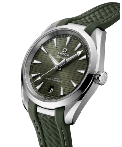 Alternative view of Omega Seamaster Aqua Terra 38mm Green Dial Stainless Steel Bracelet 220.12.38.20.10.001