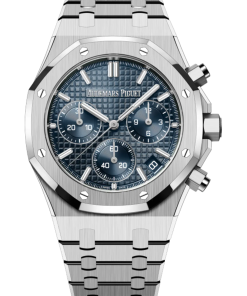 Audemars Piguet ROYAL OAK“Night Blue Cloud 50�?Dial CHRONOGRAPH 41mm 26240ST.OO.1320ST.05