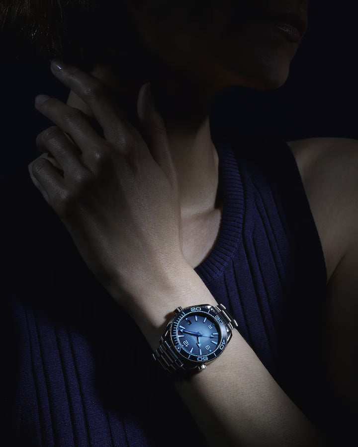 Omega Seamaster Planet Ocean 600M 39.5mm Blue Dial Stainless Steel Bracelet 215.30.40.20.03.002 - Image 4