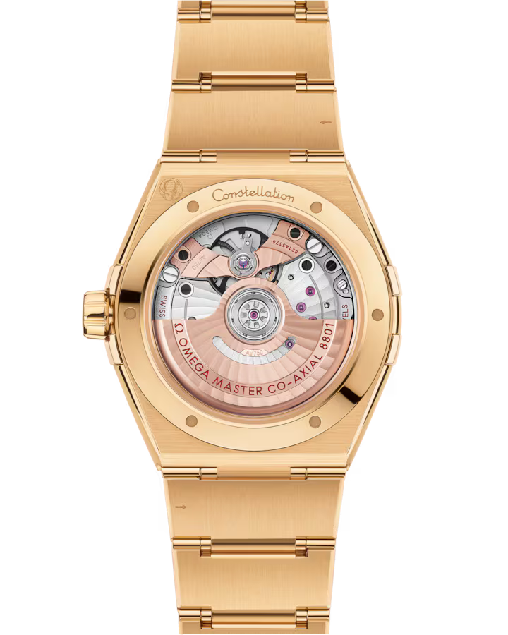 Omega Constellation 39mm Silver Dial 18k Yellow Gold Bracelet 131.50.39.20.02.002 - Image 2