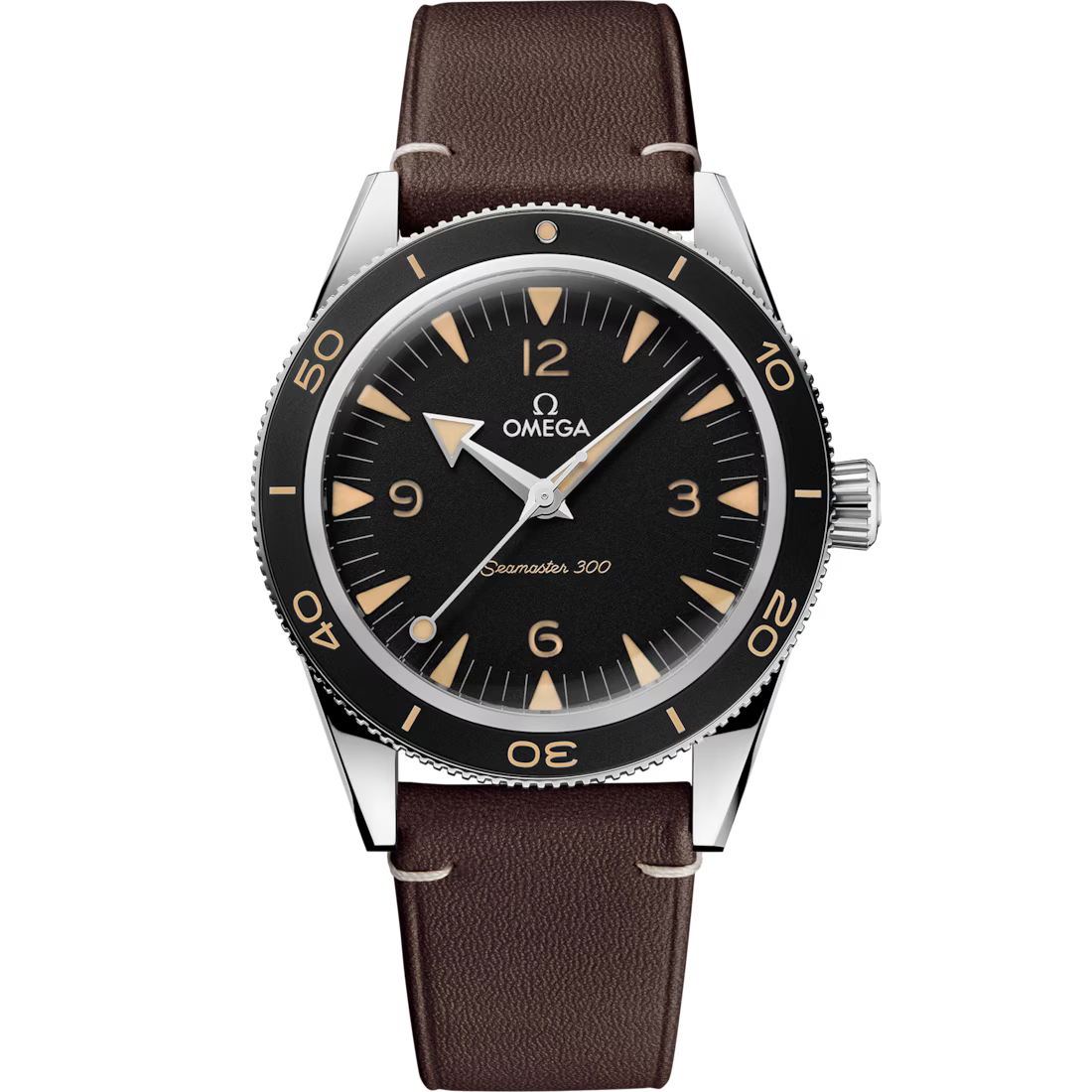 Omega Seamaster 300 41mm Black Dial Stainless Steel Strap 234.32.41.21.01.001