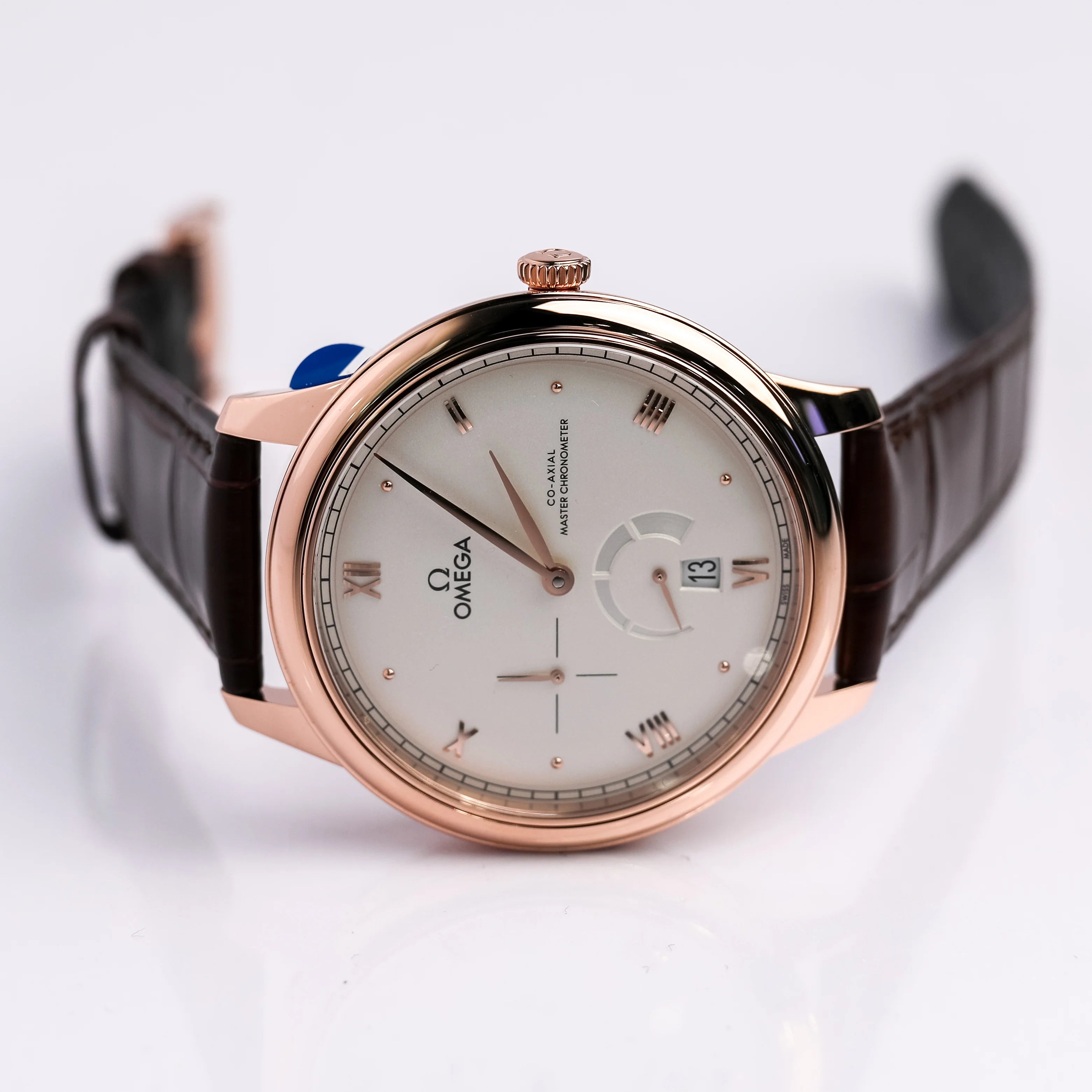Omega De Ville Prestige 41 mm Silver Dial Sedna�?18k Rose Gold Strap 434.53.41.21.02.001 - Image 6