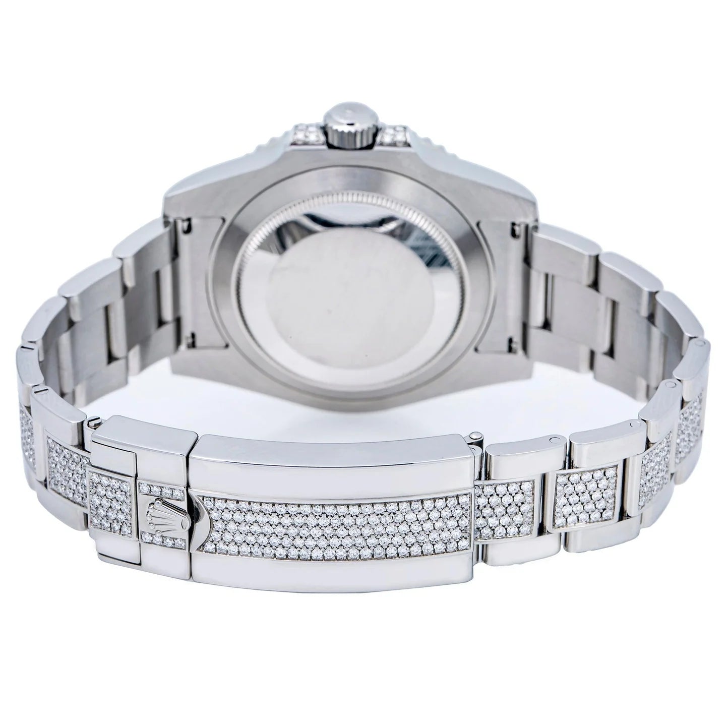 Rolex Submariner Date 116610 40MM Silver Diamond Dial With Stainless Steel Bracelet - Image 2
