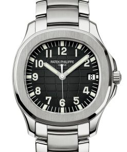 Alternative view of Patek Philippe Aquanaut Black Dial Stainless Steel Automatic Men's Watch 5167-1A 5167/1A