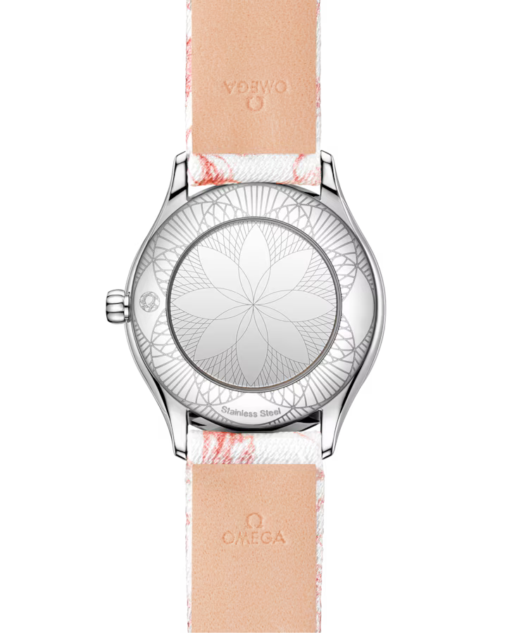 Omega De Ville Mini Trésor 26mm White Dial with Diamonds Stainless Steel Strap 428.17.26.60.04.003 - Image 3