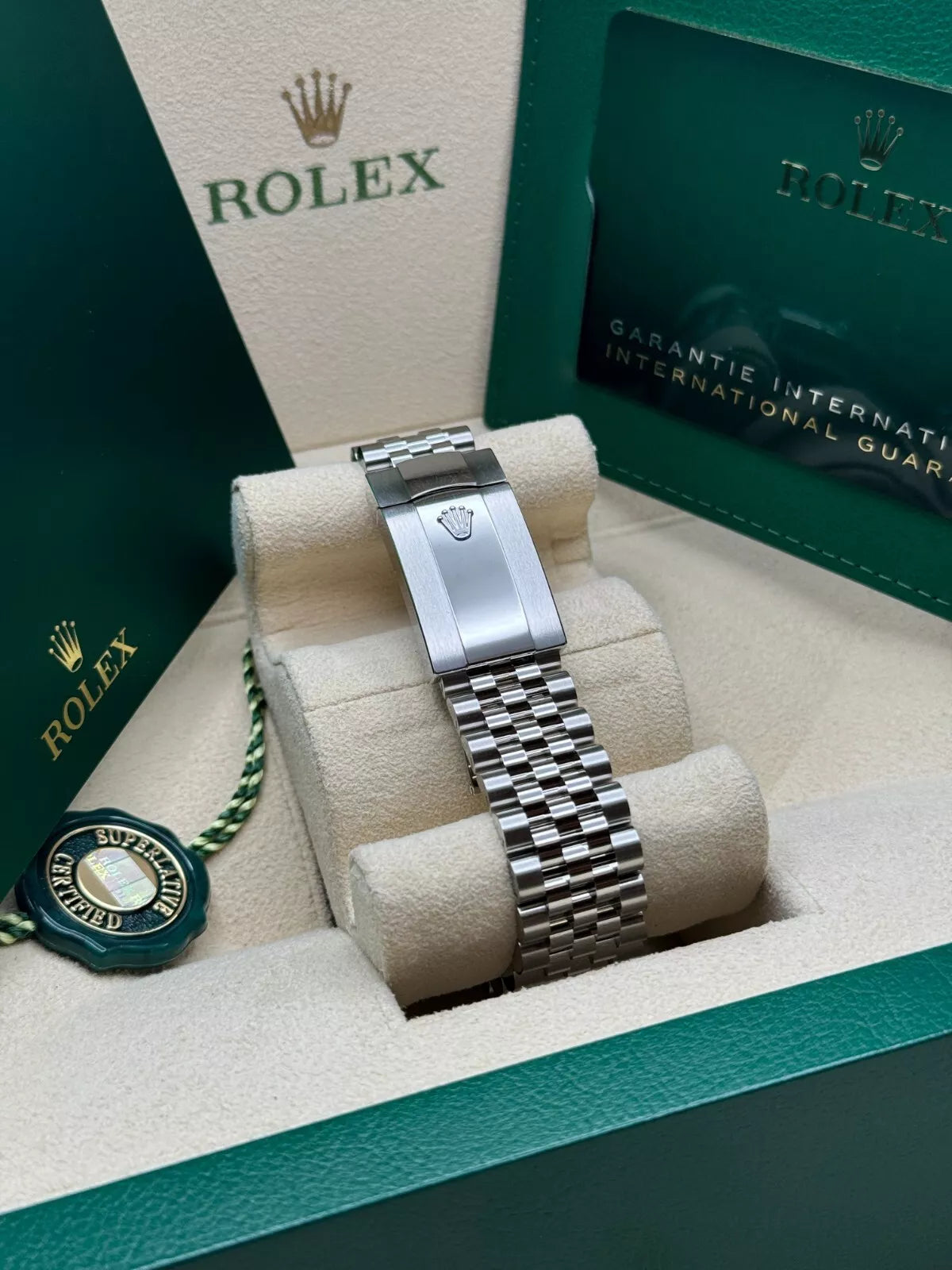Rolex Datejust 41mm 126334 Slate Roman Jubilee Stainless Steel Mens Watch - Image 9