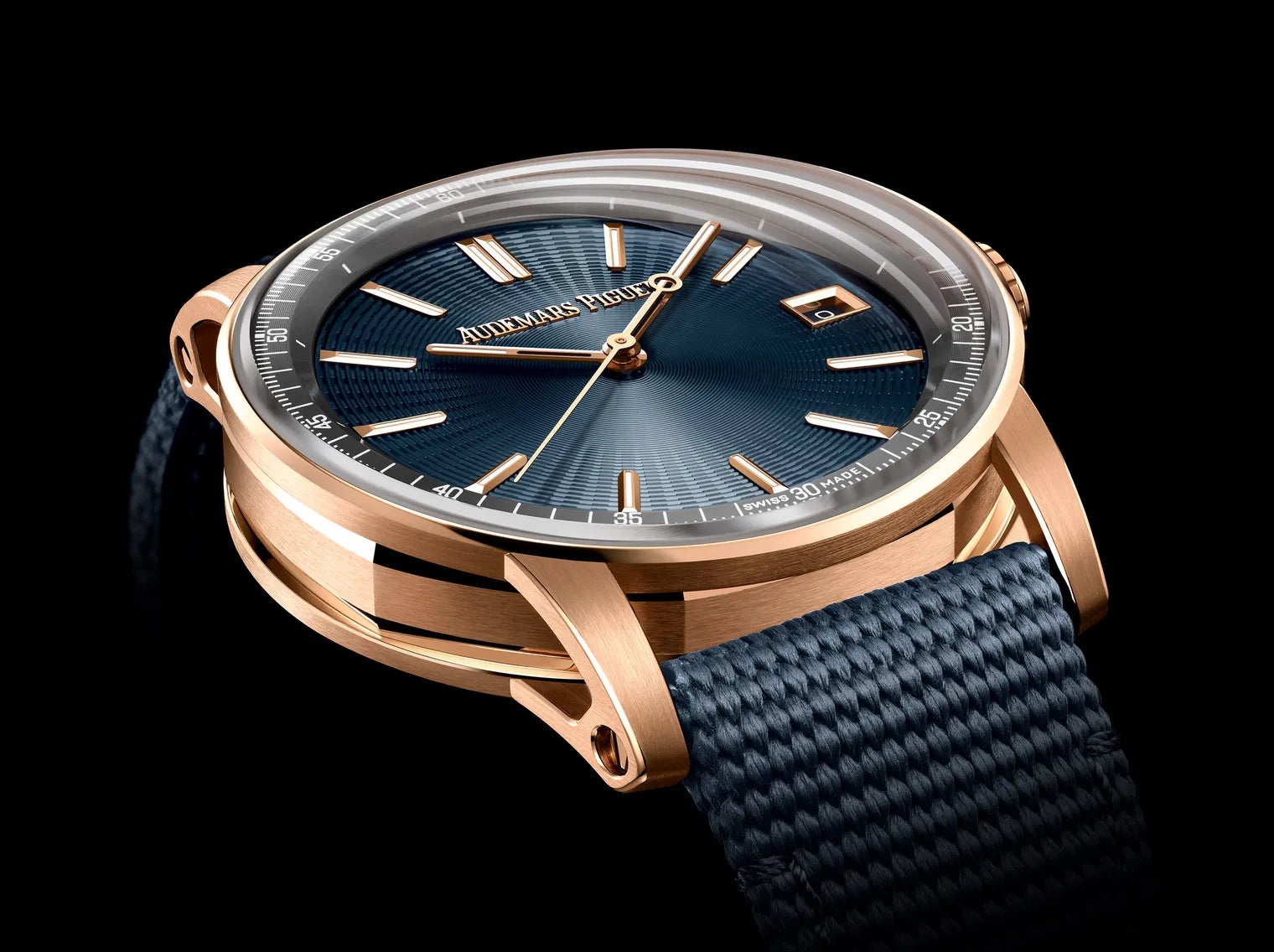 Audemars Piguet Code 11.59 Selfwinding 41mm Pink Rose Gold Blue Dial | 15210OR.OO.A348KB.01 - Image 3