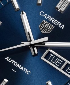 Alternative view of TAG Heuer Carrera Day-Date 41mm Mens Watch Blue WDA2112.BA0043