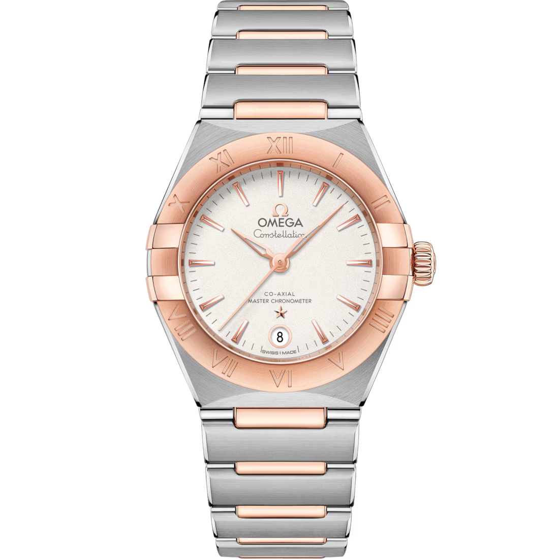Omega Constellation Ladies' Selection 29mm steel �?Sedna�?gold on steel �?Sedna�?gold 131.20.29.20.02.001