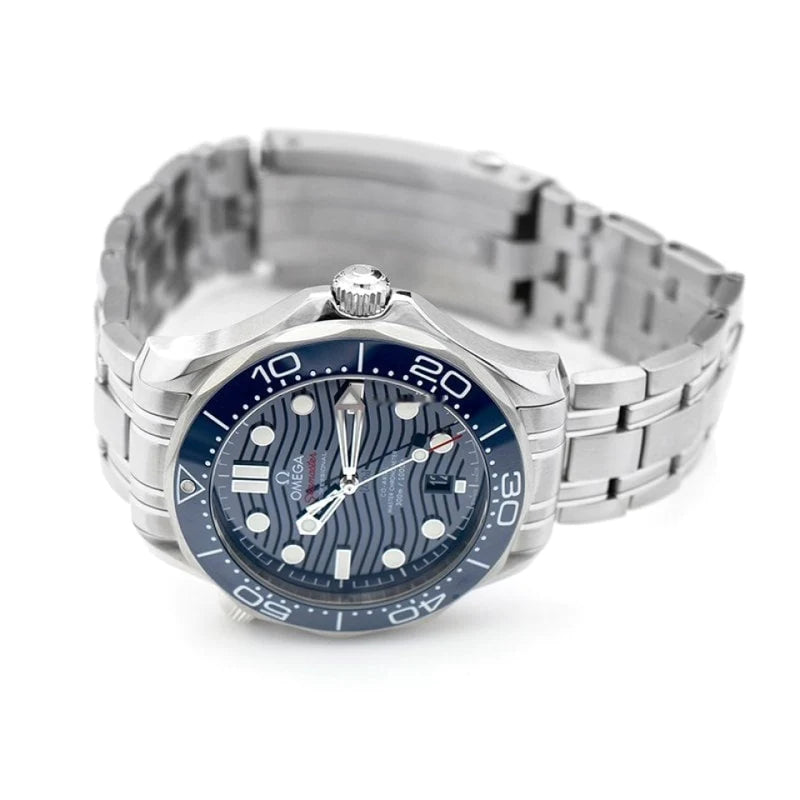 Omega Seamaster Diver 300M 42mm Blue Dial Stainless Steel Bracelet 210.30.42.20.03.001 - Image 7
