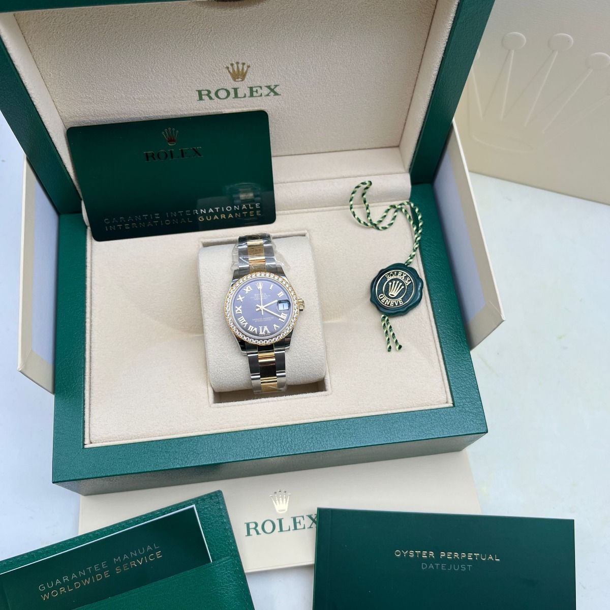 Rolex Datejust m278383RBR-0017/0018 31mm Dark Grey Dial Oyster Bracelet - Image 17