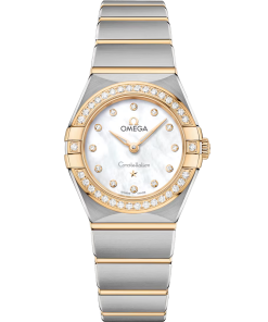 Omega Constellation Ladies' Selection 25mm steel �?yellow gold on steel �?yellow gold 131.25.25.60.55.002